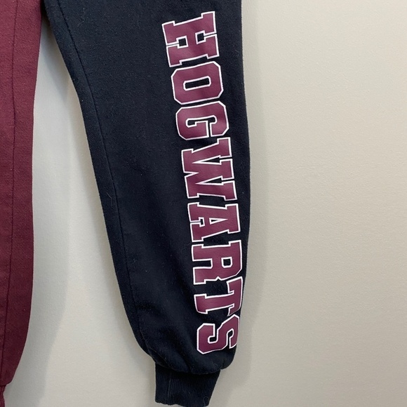 Harry Potter Kids Hogwarts Two Color Sweatpants Size XS(6) - Picture 2 of 11